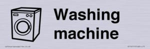 Dementia washing machine sign